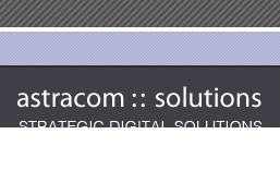 Astracom :: Solutions